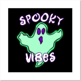 Spooky Vibes (Ghost) Posters and Art